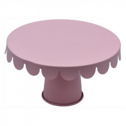 Blechkuchenständer rosa 20,5 x 12,7cm