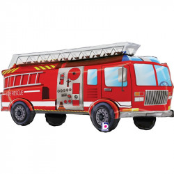 Aufblasbares Ballon-Feuerwehrwagen 86 cm