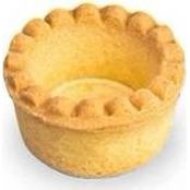 Mürbeteig-Tartlette Körbchen hell 3,8 cm (27 St.)