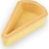 Tartletten-Form triangle aus weichem hellen Butterteig 7 cm (72 Stück)