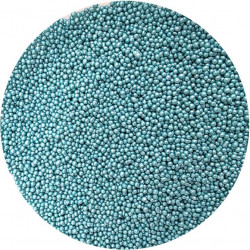 Zuckerperlen metallisch türkis 2mm 80g