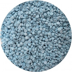 Zucker Dekoration blau Konfetti 80g