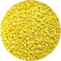 Zuckerverzierung gelbe Konfetti 80g
