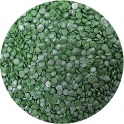Zuckerdekoration grünes Perlenkonfetti 80g
