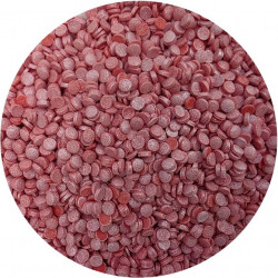 Zuckerdekoration rotes Perlenkonfetti 80g