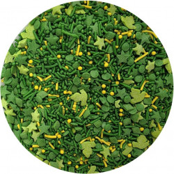 Zuckerdekoration Green super mix 80g
