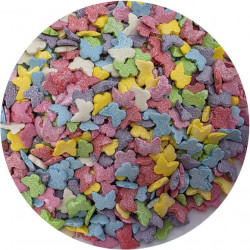 Zuckerdekoration Bunte Schmetterlinge 80g