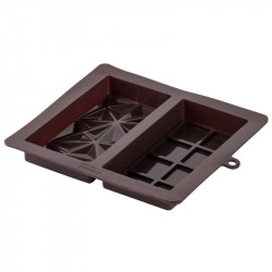 Silikonform für Dubai Schokolade 19 x 22,5 x 2,8 cm- Zenker