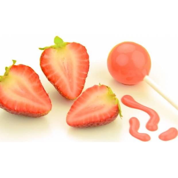 Cake-Pop-Glasur mit Erdbeergeschmack 260g
