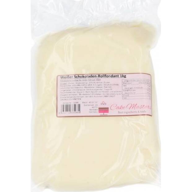 Weiße Schokoladenfondant 1kg