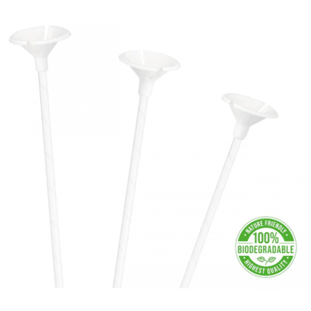 Umweltfreundliche Papiertstricke für Ballons 10 Stk