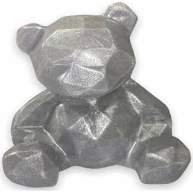 Schokoladenfigur Silberbär - K Decor