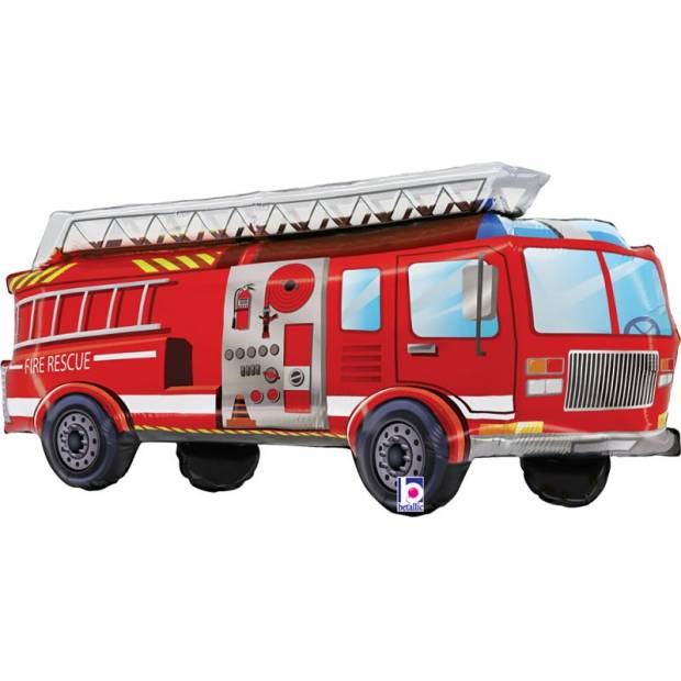 Aufblasbares Ballon-Feuerwehrwagen 86 cm