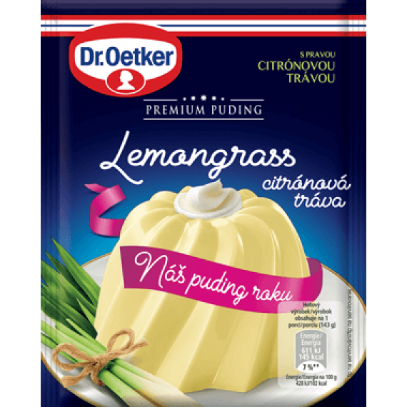 Dr. Oetker Premium Pudding Zitronengras Zitronengras (40 g)