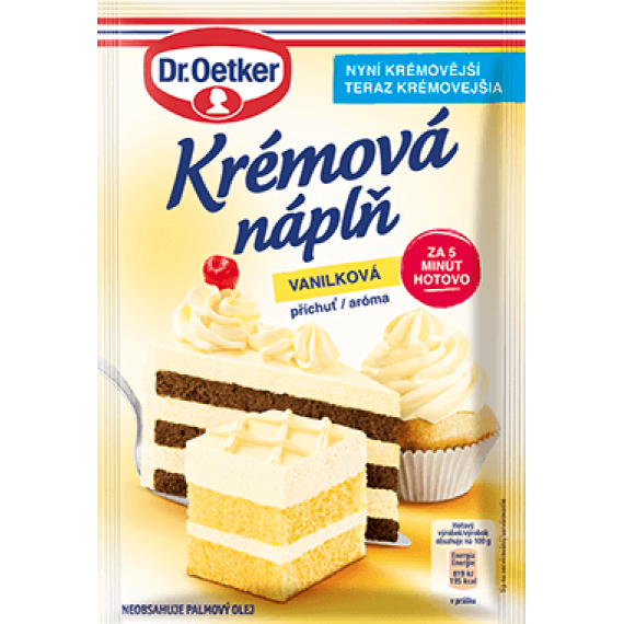 Dr. Oetker Vanille-Sahnefüllung (65 g) DO0070 dortis