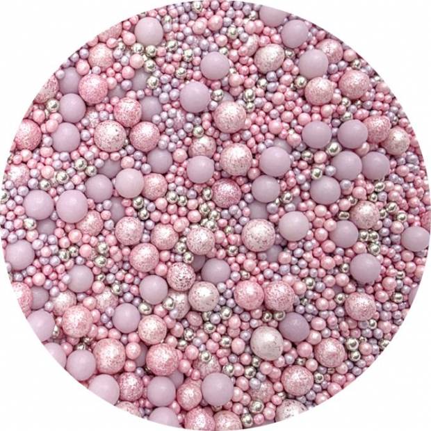 Zuckerdekoration rosa Mix 1kg