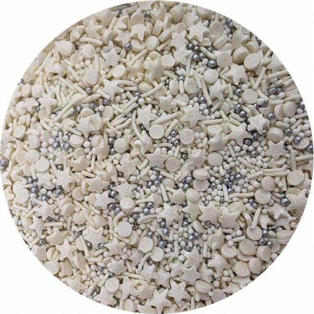 Zuckerdekoration Weiße Mischung 80g