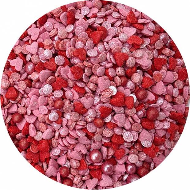 Zuckerdekoration Melodie von zwei Herzen 80g