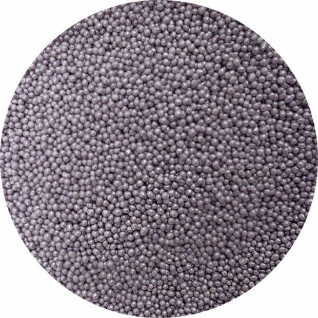 Zuckerperlen metallisch lavendel 2mm 80g