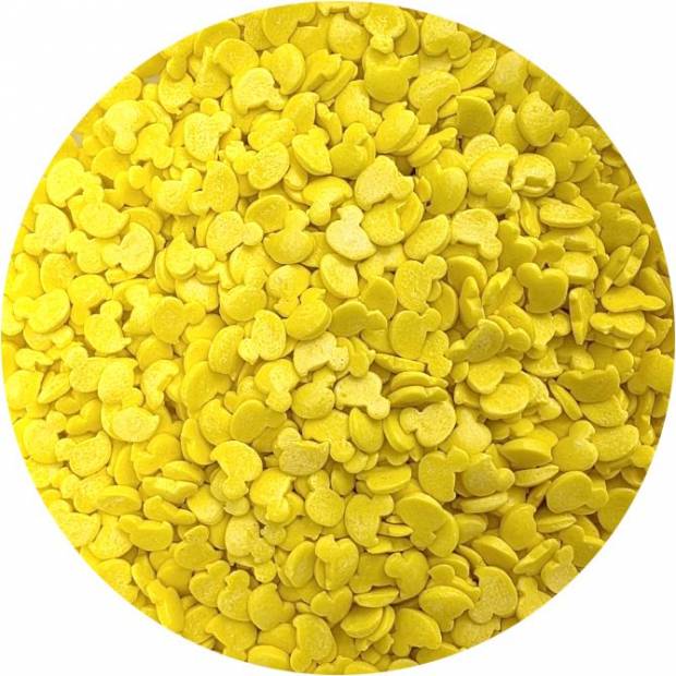 Zuckerglasur gelbe Entchen 80g