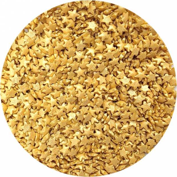 Zuckerdekoration Goldsterne 80g