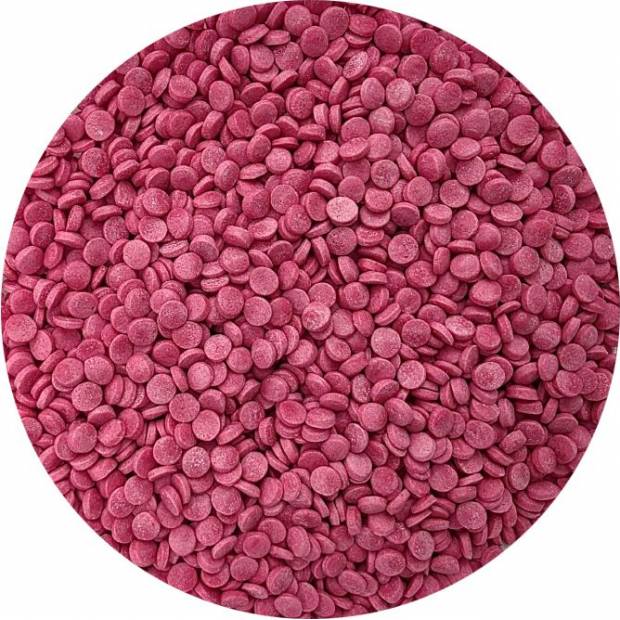 Zuckerdekoration bordeauxfarbenes Konfetti 80g