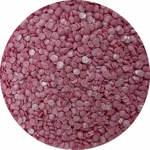Zuckerdekoration rosa Perlenkonfetti 80g