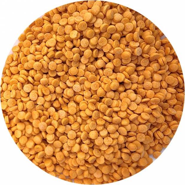 Zuckerdekoration Orange Konfetti 80g