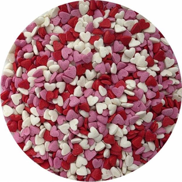 Zuckerdekoration Hearts mix 80g