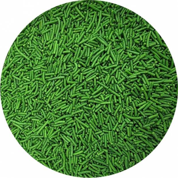 Zuckerdekorationsstäbchen grün 80g