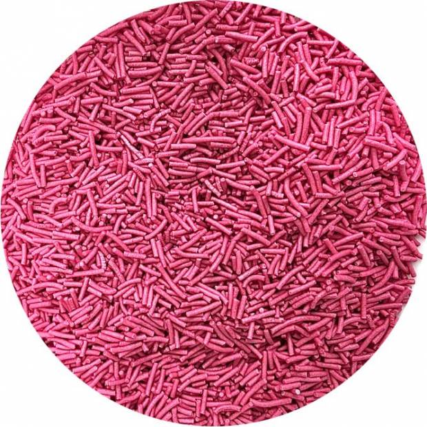 Zuckerdekorationsstäbchen Himbeere 80g