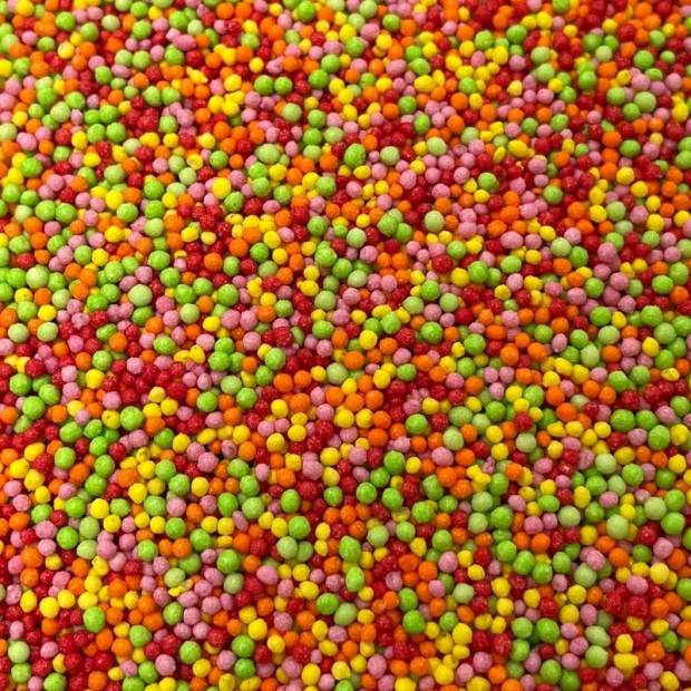 Zuckerdekoration warmer Tag 2mm Maschen 1kg