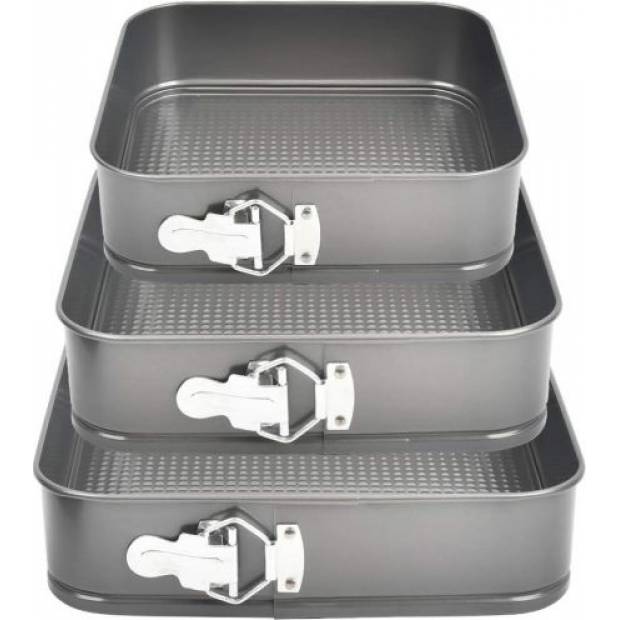 Quadratische Kuchenformen 20cm, 22cm und 24cm