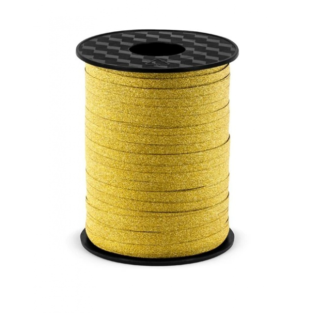 Schimmernd goldenes Band 5mm/225m