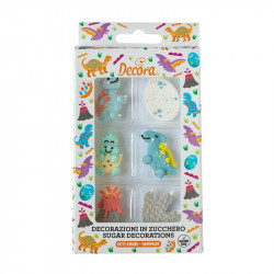 Zuckerdeinhorn Dino 6 Stücke