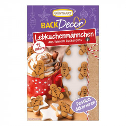 Zuckerverzierung für Lebkuchen, 12 Stück