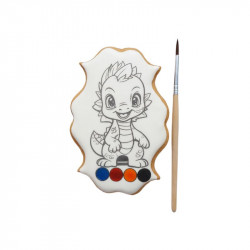 Lebkuchen-Malvorlage Dinosaurier 55 g