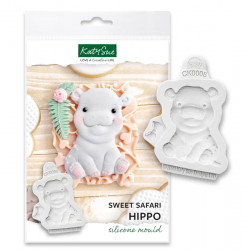 Silicon-Formenform für Nilpferd