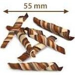 Schokoladen-Twistrollen zweifarbig TWISTER MARBLE (70 g)