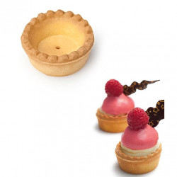 Törtchenkorb linecky light 4,4 cm (16 Stück)