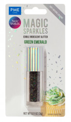 Magische Glitzer Green Emerald 3g