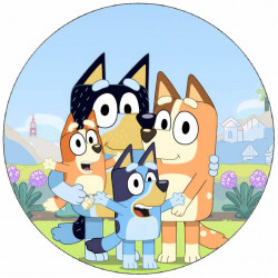 essbares Papier Bluey 19,5 cm