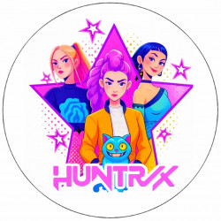 Essbares Papier KPop Dämonenjäger 19,5cm