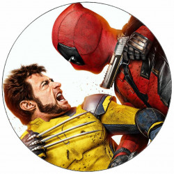 Essbares Papier Deadpool 19,5 cm