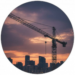 ESSbares Papierkran im Nacht 19,5 cm