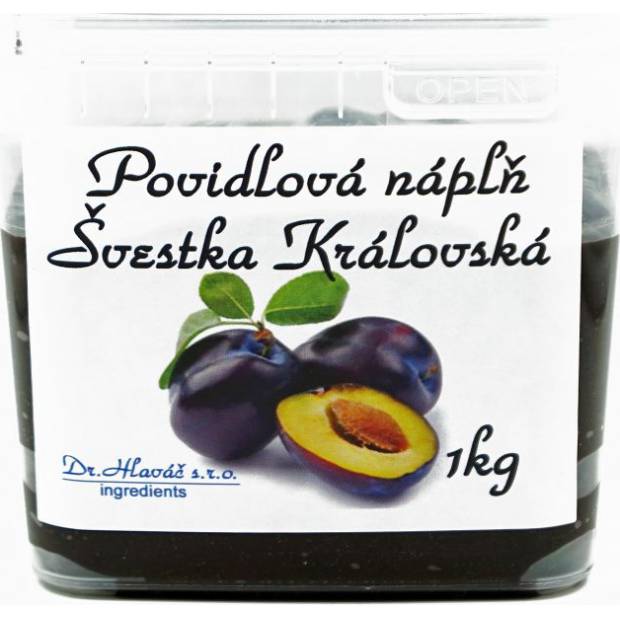 Karamellfüllung ŠVESTKA Královská 1kg