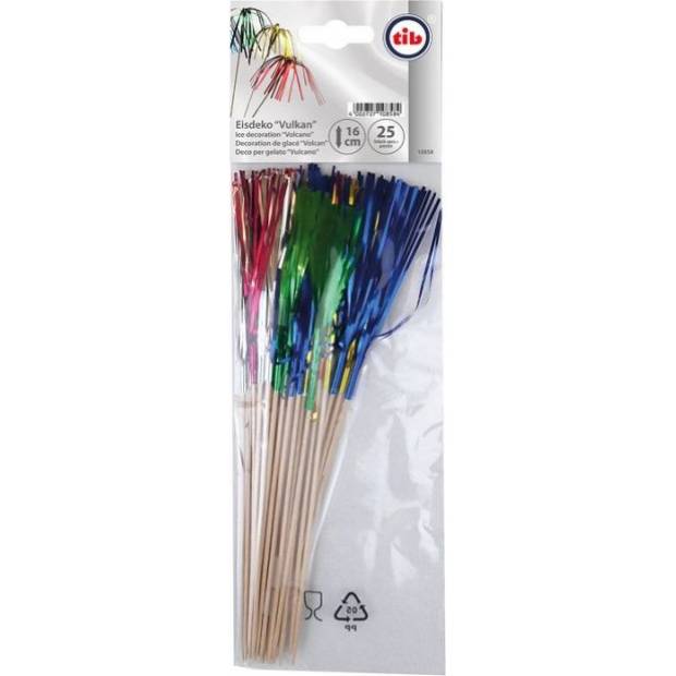 Palmička für Eis am Stiel 16 cm 25 Stück