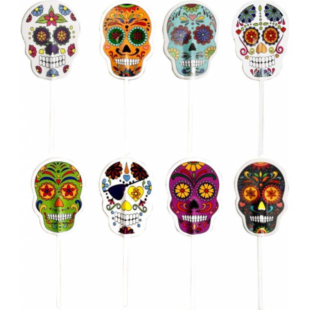 Halloween-Wandaufkleber Klebeband, 8 Stk.