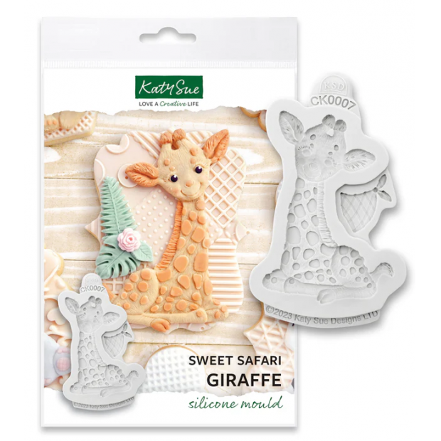 Silikonförmchen Giraffe