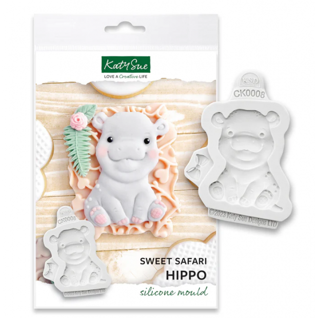 Silicon-Formenform für Nilpferd